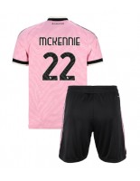 Juventus Weston McKennie #22 Vieraspaita Lasten 2026-27 Lyhythihainen (+ shortsit)